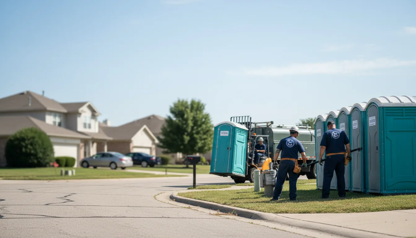 Porta Potty Rental in Collinsville, TX near me